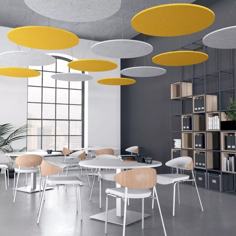 Picture of eSCAPE Circle Suspended Acoustic Ceiling Panels