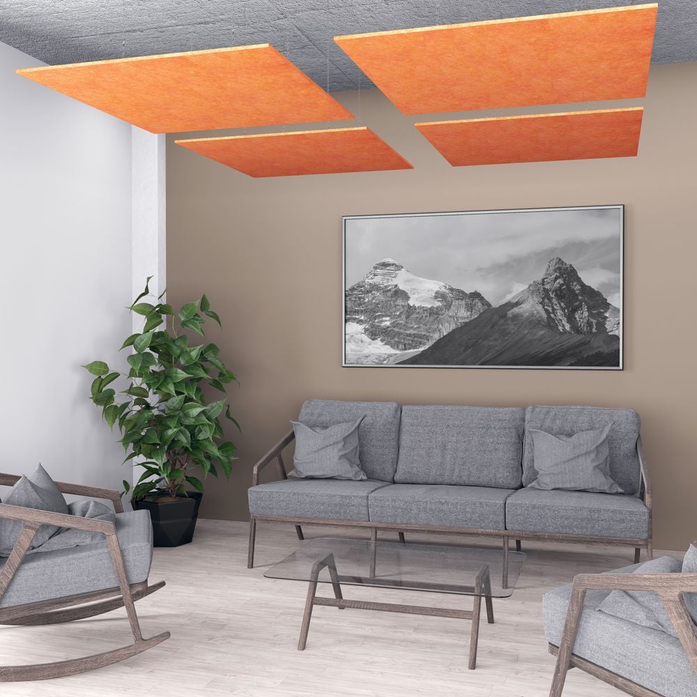 eSCAPE Square Suspended Acoustical Ceiling Panels Acoustical Ceiling