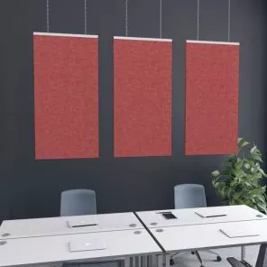 render of eSCAPE Hanging Acoustic Panel 24"W x 47"H