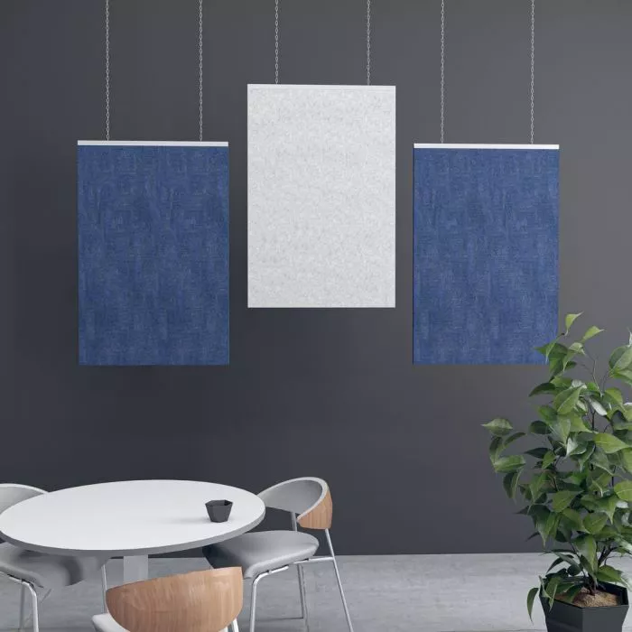 render of eSCAPE Acoustical Hanging Panel 30"W x 47"H