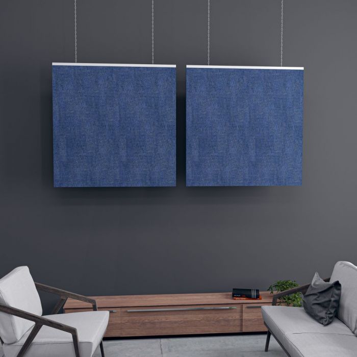 render of eSCAPE Acoustic Hanging Panel 47"W x 47"H