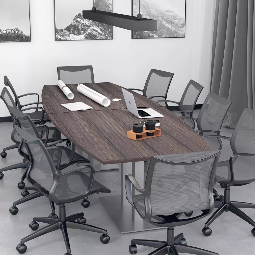 Render of 10-Person Boat Conference Table