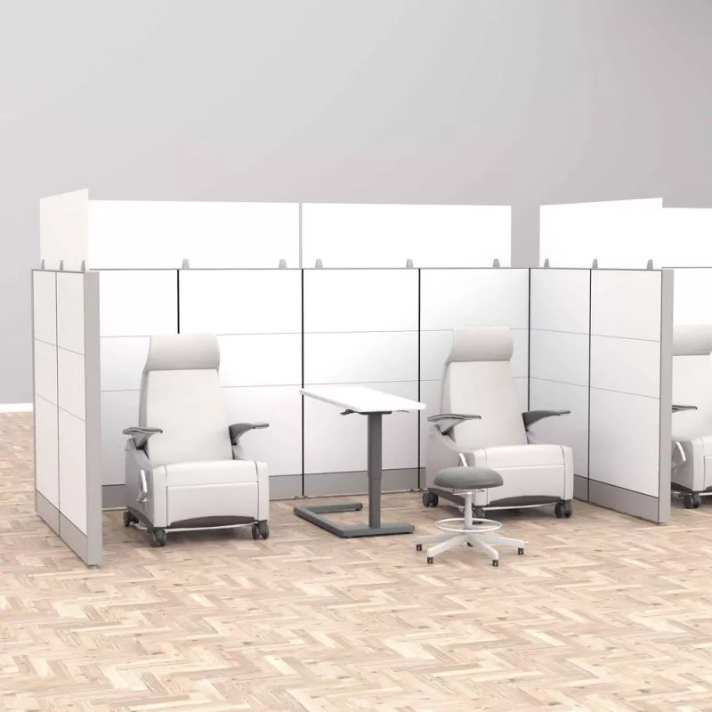 Render of the Medical Facility Room Divider