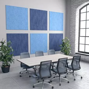 picture of Set of 6 Wall Mounted Acoustic Panel 47"W x 47"H