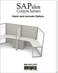 SAPslim Cubicle Fabric and Laminate Cover