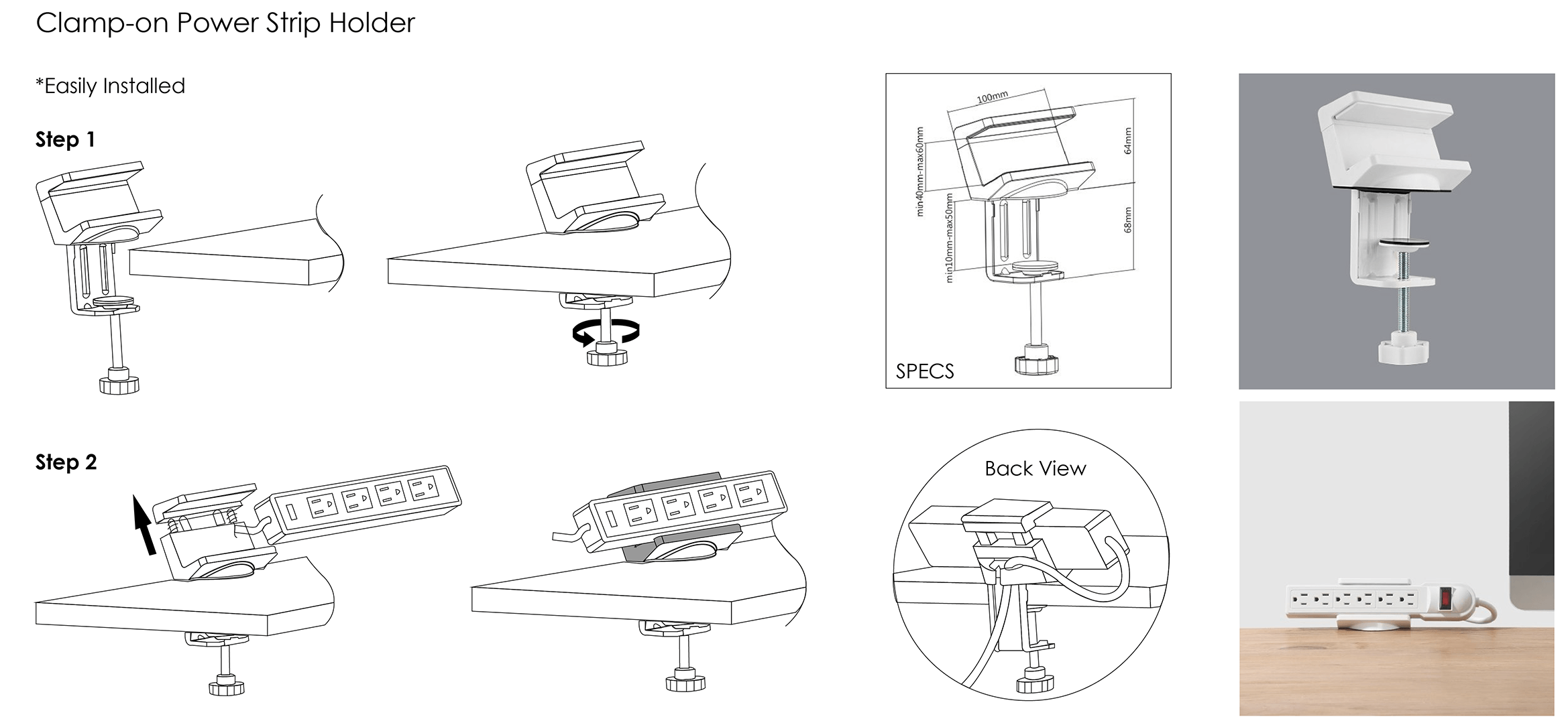 Electrical Mount install Outline