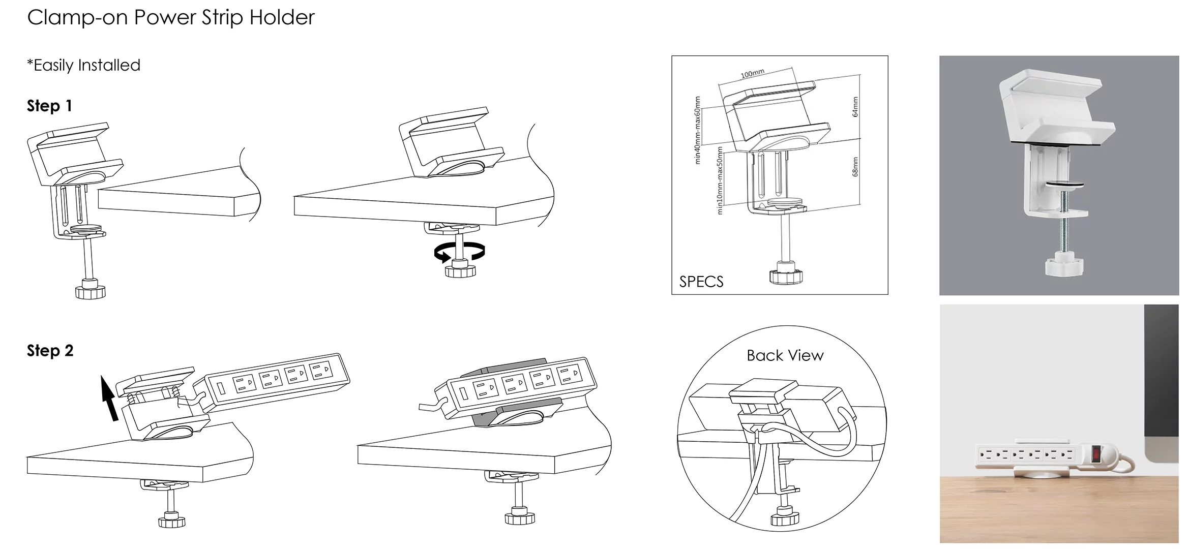 Electrical Mount install Outline