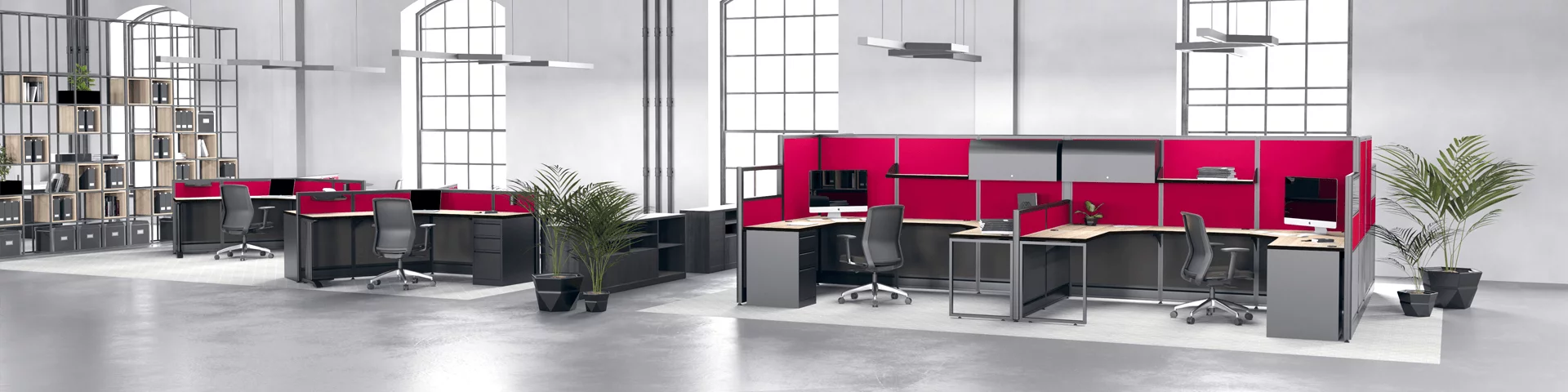 Office Cubicles for Sale from the Emerald Cubicle Collection