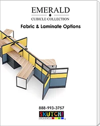 Emerald Cubicle Fabric & Laminate Options