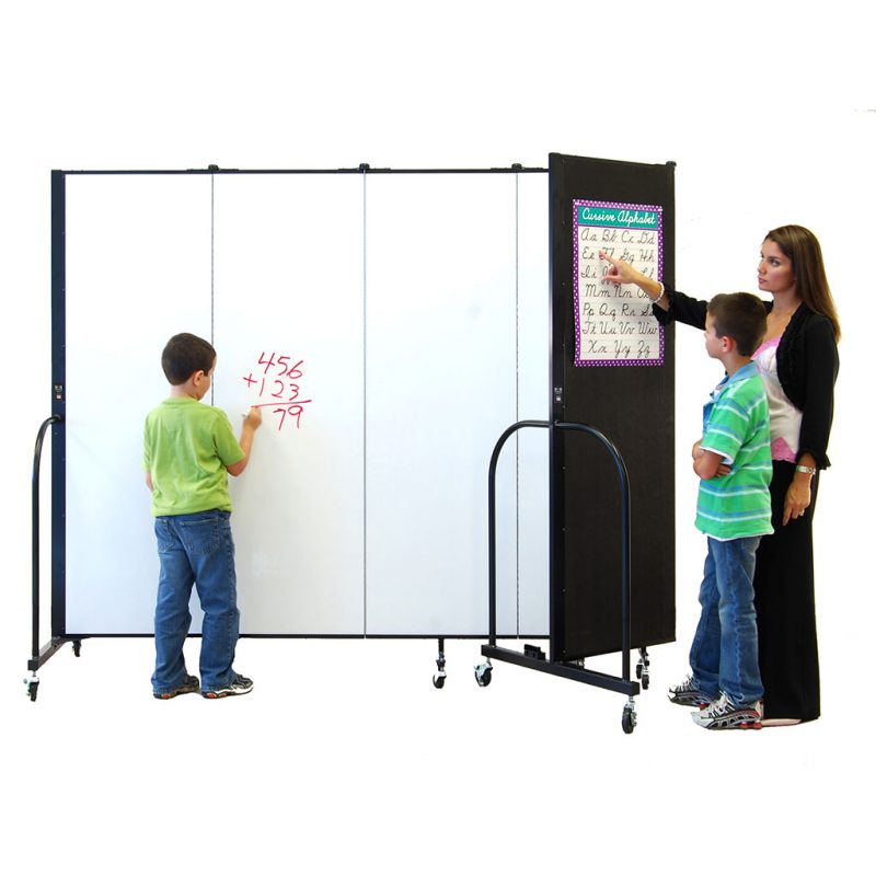 Portable Dry Erase/Tackable Room Divider 6 Sizes Available