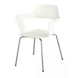 White Stackable Chair