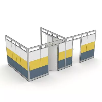 Render of Private Office Cubicles
