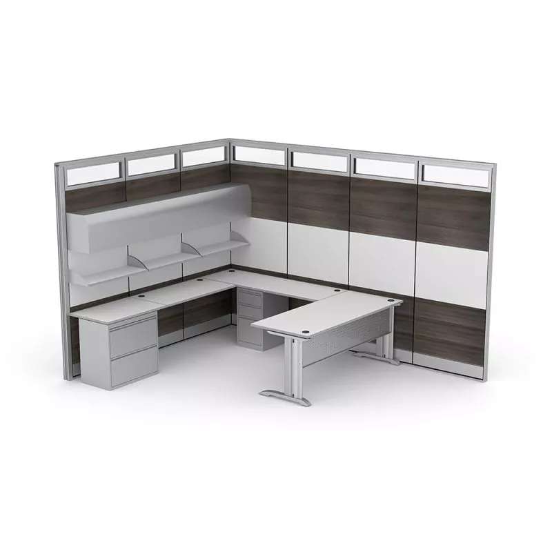 Executive Office Cubicle Sapphire Wall System