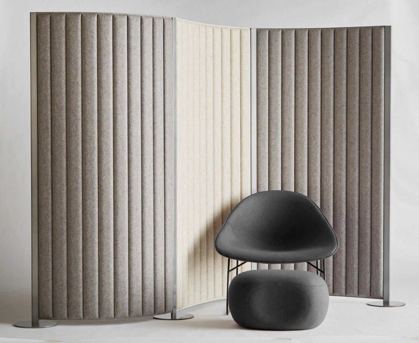 Flox Acoustic Divider Wall Acoustical Office Partition