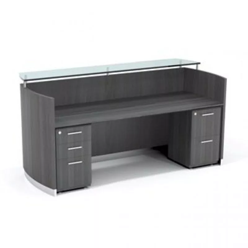 Medina Reception Station with BBF and FF Pedestal - 5 Laminates Available