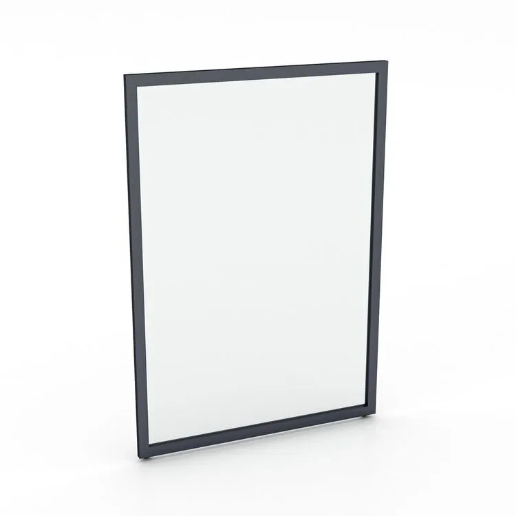 Charcoal 52 Inch Sliding Cubicle Door
