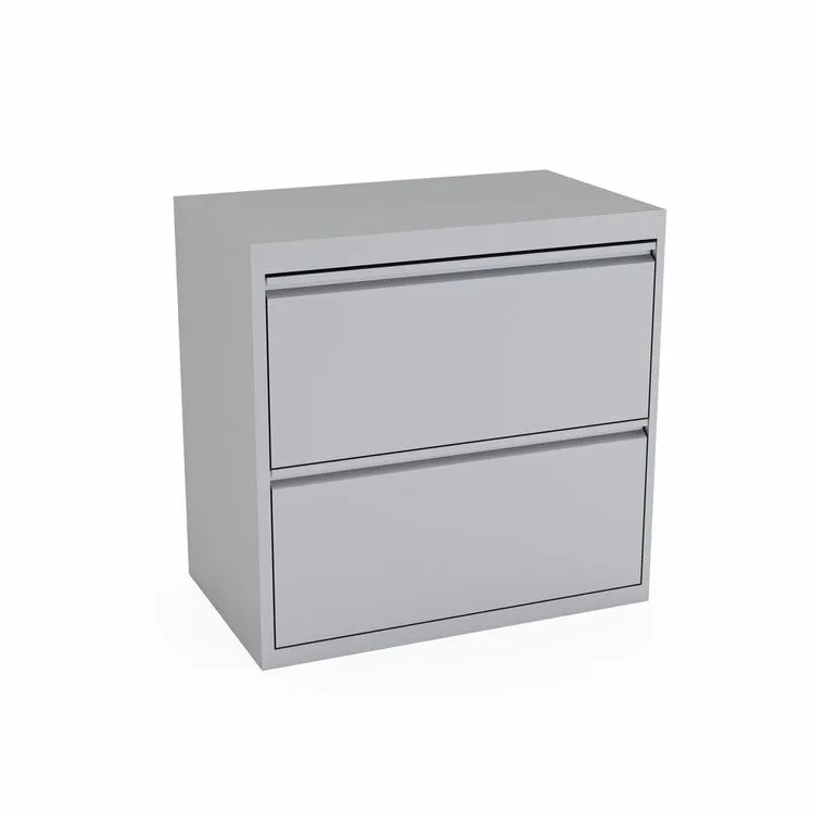 Filing Cabinet (Silver) - Double Lateral