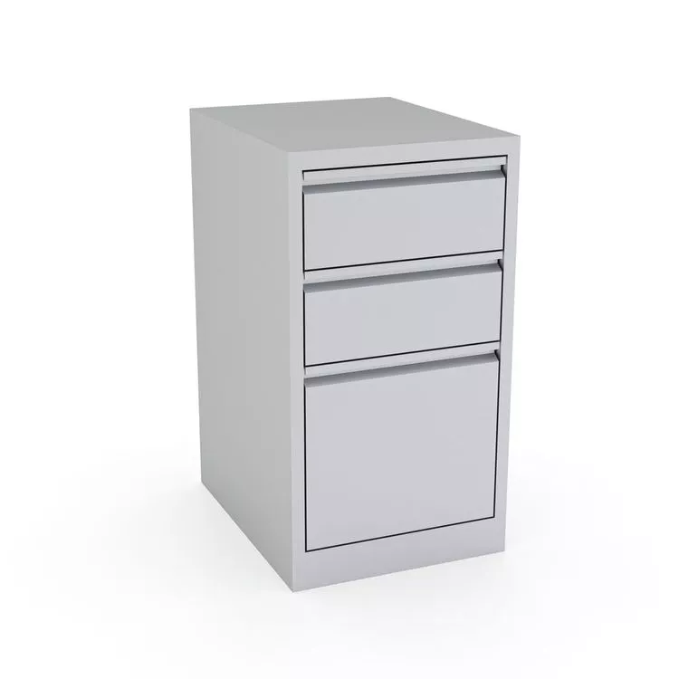 Filing Cabinet (Silver) - B/B/F
