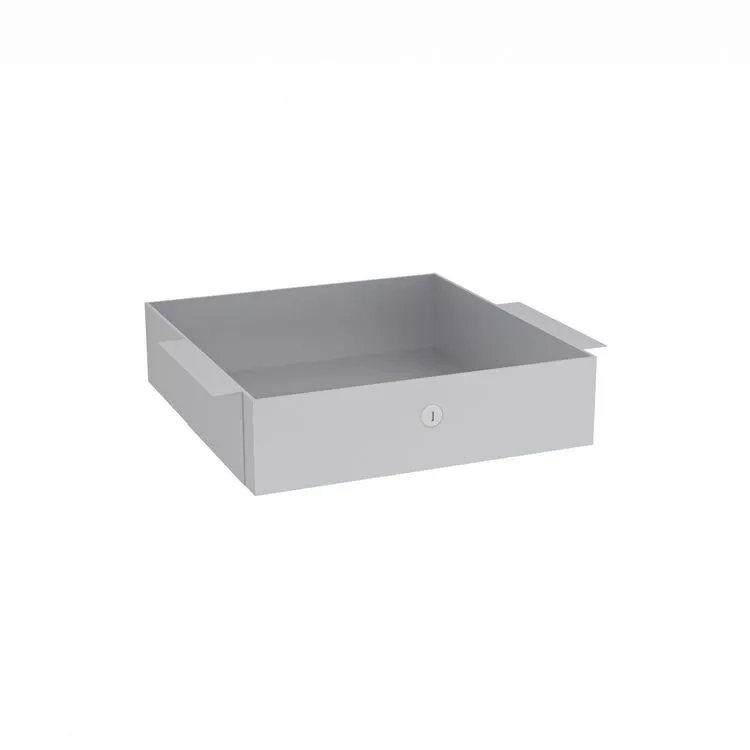 Silver Under Desk Drawer