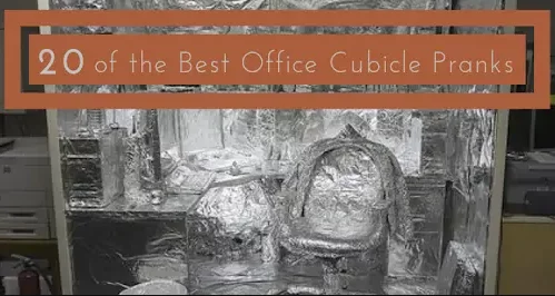 20 of the best office cubicle pranks