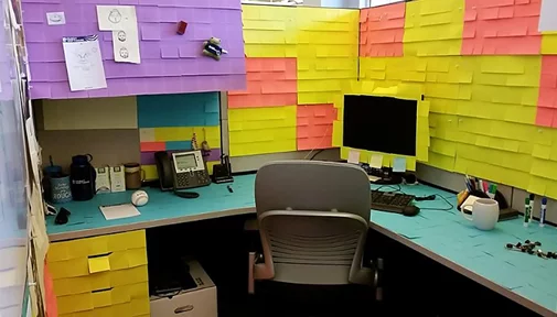 Skutchi Designs | Blog| 20 of The Best Office Cubicle Pranks | Keep Me Posted