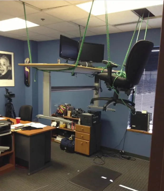 Skutchi Designs | Blog| 20 of The Best Office Cubicle Pranks | Always Hanging Around