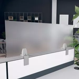 Render of Acrylic Cubicle Extender