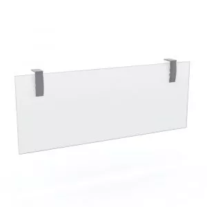 Render of 47"W Frosted Acrylic Modesty Panel