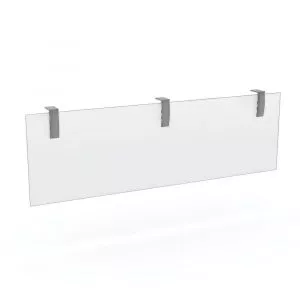 Render of 60"W Frosted Modesty Panel