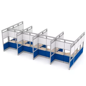 Customer Service Cubicles Sapphire Wall System