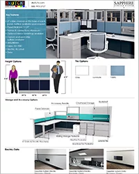 Sapphire Cubicle System Infomation Sheet