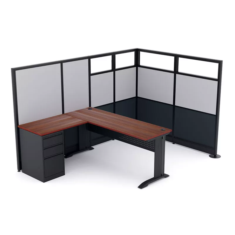 Customer Service Workspace Emerald Cubicle Collection