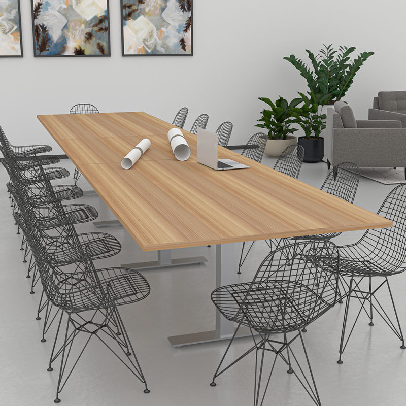 16 Person Rectangular Conference Table
