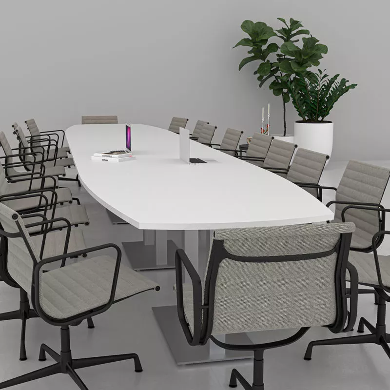 20 Foot Arc-Boat Conference Table