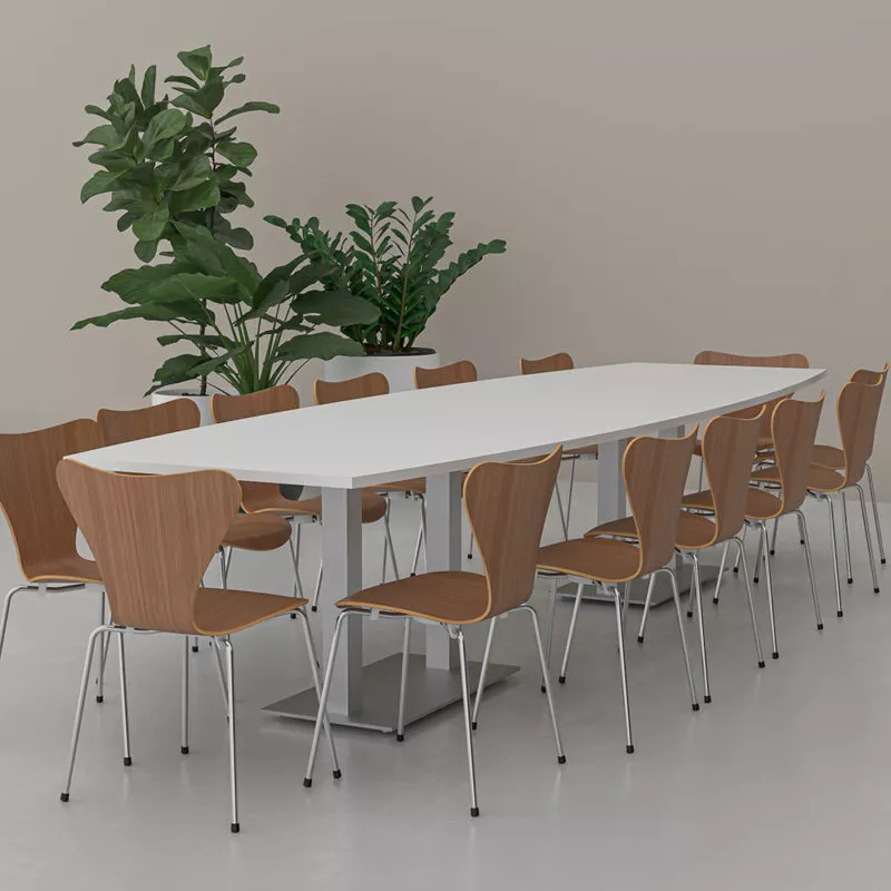 12 Person Boat Conference Table