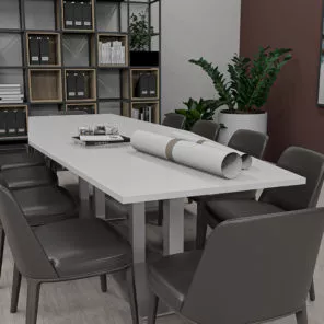 10 Foot Hexagon Conference Table