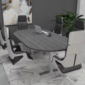 7Ft Racetrack Conference Table
