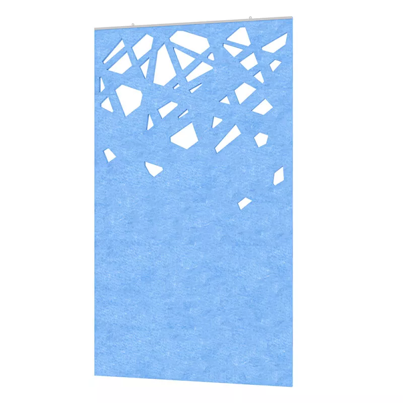 eSCAPE Shattered Glass Hanging Acoustic Panel 47X84