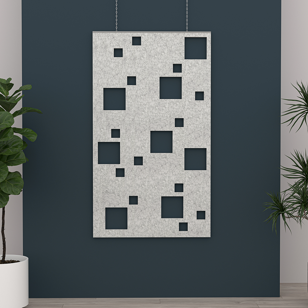 Modern Squares 47X82 Hanging Acoustic Panel