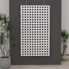 eSCAPE Wall Mounted Acoustic Panel Square Grid