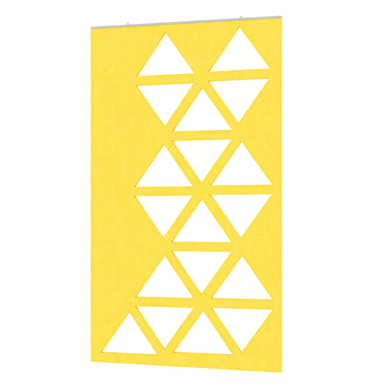 eSCAPE Triangle Clusters Acoustic Wall Art 47X84