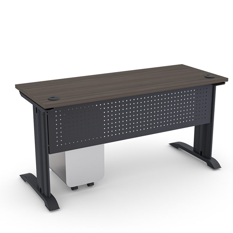 Indigo Desk 2X5 Charcoal C Leg