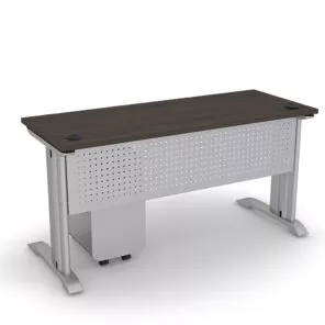 Indigo Desk 2X5 Silver C Leg