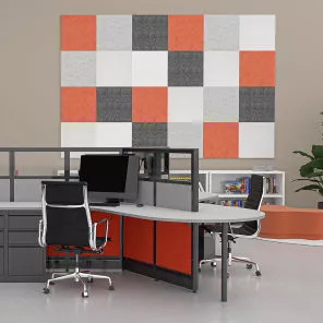 eSCAPE Geometric Acoustic Wall Tiles Squares