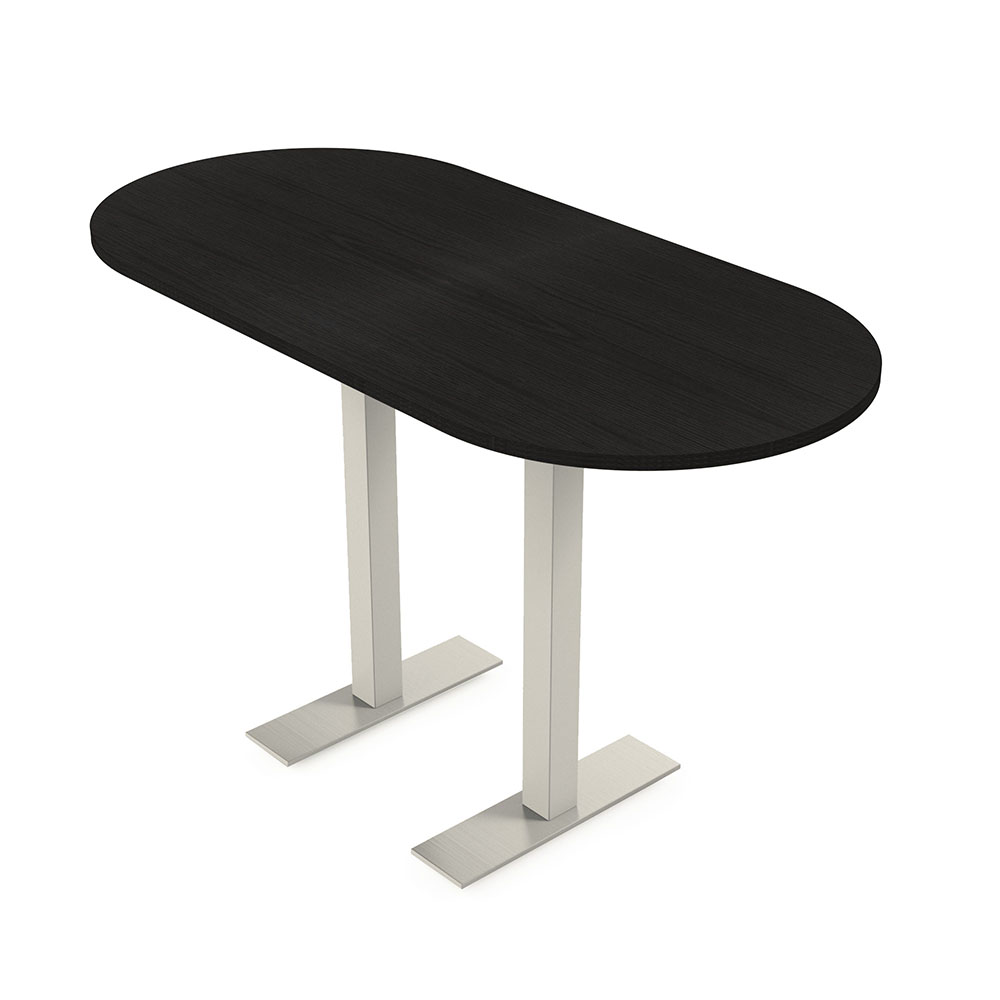 Bistro Height Table With Metal T Legs 6Ft