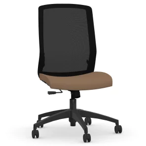 Mid Back Ergonomic Office Chair No Arms