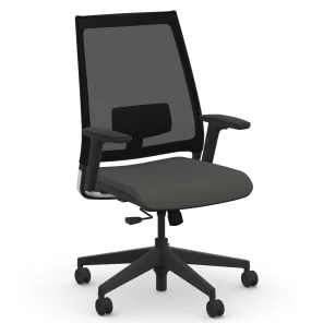 Ergonomic Task Chair Mesh Back With Arms