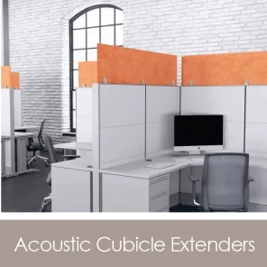 Acoustic Cubicle Extenders