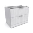 SOL-UN-LAT Laminate 2-drawer lateral file cabinet under desk storage from the Sol Collection by SKUTCHI Designs Inc.