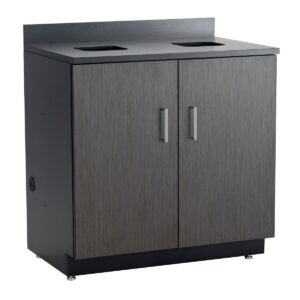 Hospitality Base Cabinet, Waste Receptacle - 2 Color Options